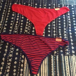 3 pairs nwt size 26/28 cacique thongs